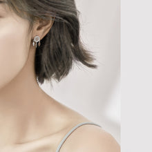 将图片加载到图库查看器,SLUYNZ 925 Sterling Silver Dream Catcher Earrings Drop for Women Teen Girls Feather Tassel Earring Studs