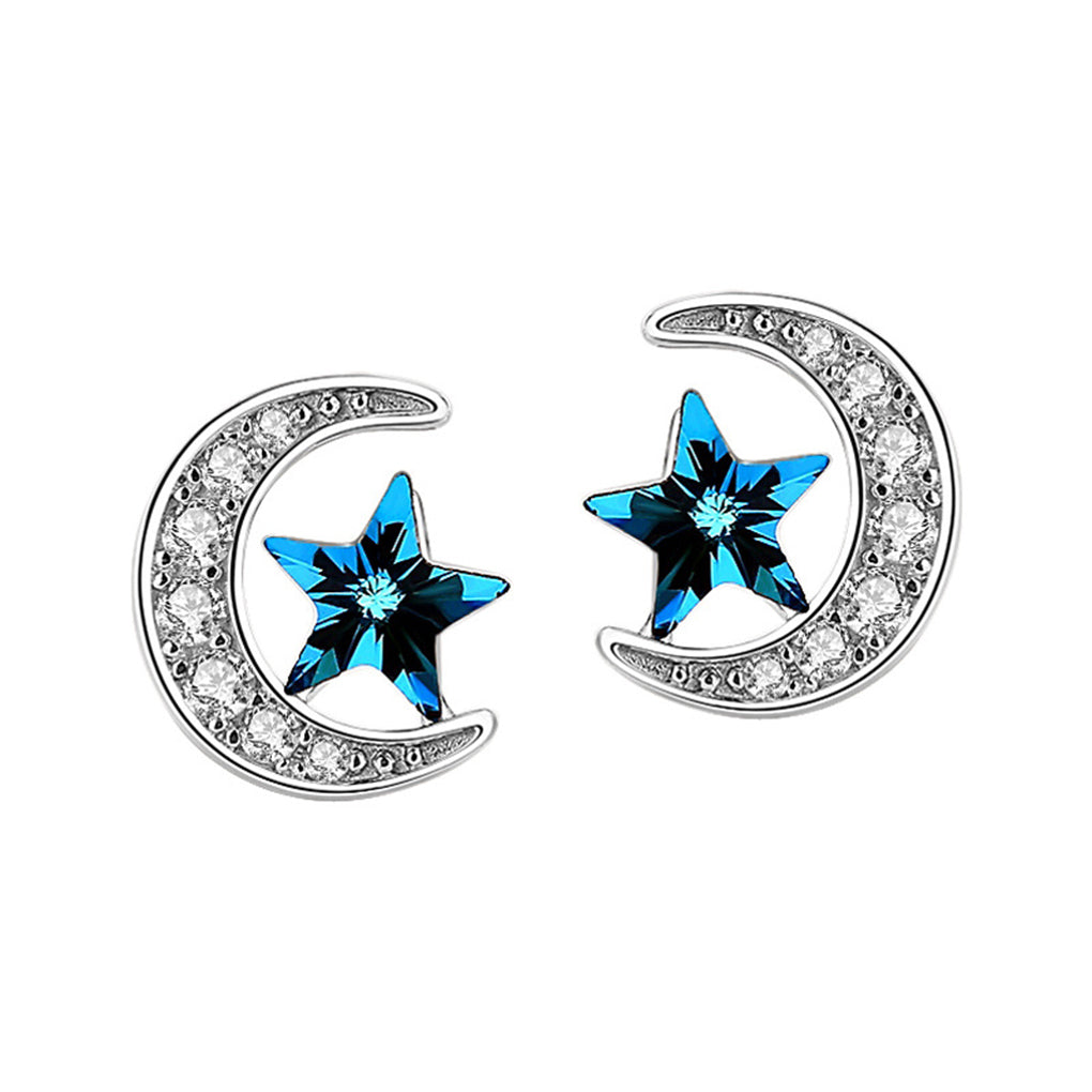 イヤリング TATIANA Silver 925 Glitter Moonboat Earrings EC3071 MUSINSA | TATIANA (Silver 925) Glitter Moonboat Earrings EC3071