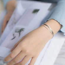 Load image into Gallery viewer, FarryDream New Arrival 925 Sterling Silver Elegant Link Bracelet for Women Teen Girls Snake Bracelet Christmas Gifts