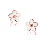 SLUYNZ 925 Sterling Silver Cute Flowers Studs Earrings for Women Teen Girls Small Daisy Studs Earrings for Spring Summer
