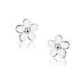 SLUYNZ 925 Sterling Silver Cute Flowers Studs Earrings for Women Teen Girls Small Daisy Studs Earrings for Spring Summer