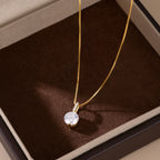SLUYNZ 925 Sterling Silver Cubic Zirconia Choker Necklace Chain for Women Teens Girls Sparkly CZ Pendant Necklace