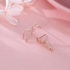SLUYNZ 925 Sterling Silver Heart Studs Earrings for Women Teens Unique Sweet Love Heart Post Studs Earrings
