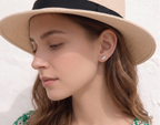 SLUYNZ 925 Sterling Silver Feather Studs Earrings for Women Girls Leaf Studs Earrings Small Earrings Tiny Studs