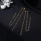 SLUYNZ Solid 925 Sterling Silver 6.3inch Long Chain Earrings Dangle for Women Teens Wedding Dangle Earrings Chain Backs