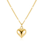 SLUYNZ Solid 925 Sterling Silver Tiny Love Necklace for Women Teens Girls Small Sweet Heart Necklace