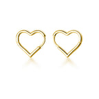 SLUYNZ 925 Sterling Silver 1.6CM Heart Hoop Earrings for Women Teen Girls Sweet Love Heart Earrings Drop