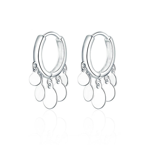 SLUYNZ Orecchini a cerchio in argento Sterling 925, per SLUYNZ Orecchini a cerchio in argento Sterling 925, per